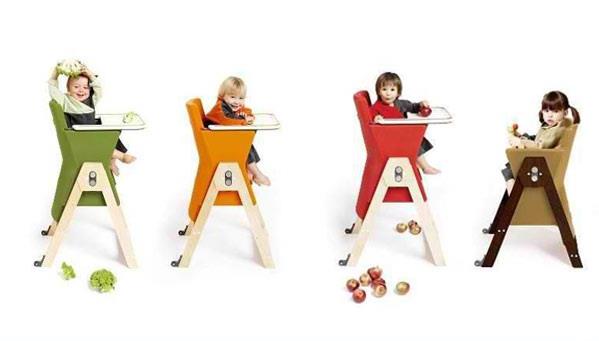 suunnittelija lasten huonekalut syöttötuolit vauvoille värilliset lasten tuolit