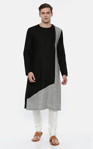 Tervező hosszú Kurta férfiaknak Mayank Modi