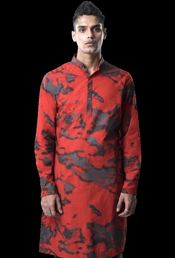 Tervező nyomtatott Kurta a Kunal Rawaltól