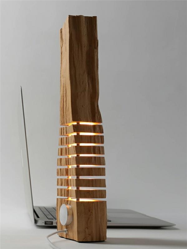 design -lamput moderni muotoilu luonnonpuuta