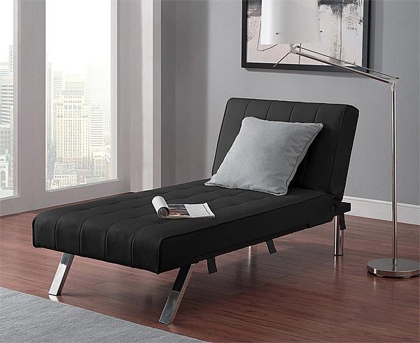 suunnittelija makuuasentoon nojatuoli nahka nojatuoli musta makuuhuone rentoutua nojatuoli