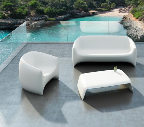 design -huonekalut parveke vondom -setti puutarhapöytä nojatuoli sohva