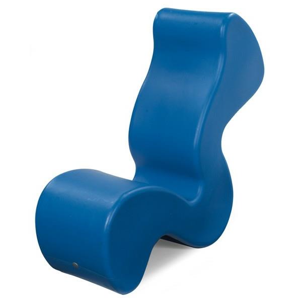 suunnittelija huonekalut sininen tuoli werner panton