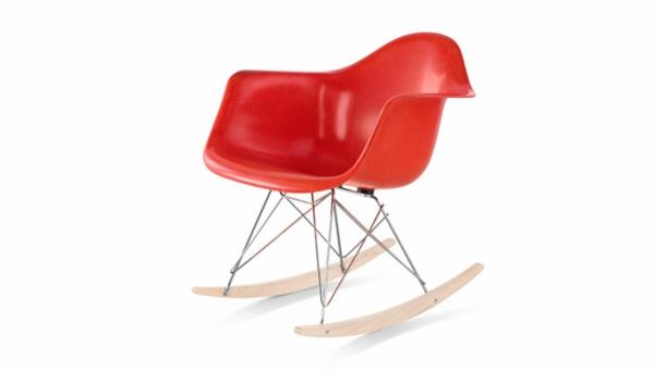 suunnittelija huonekalut design tuolit eames kuori tuoli punainen keinutuoli