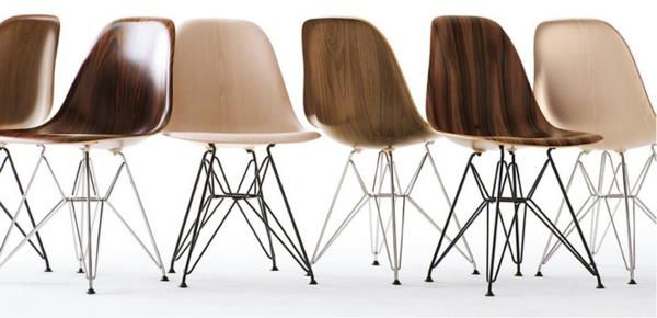 suunnittelija huonekalut puu näyttää design tuolit eames kuori tuolit