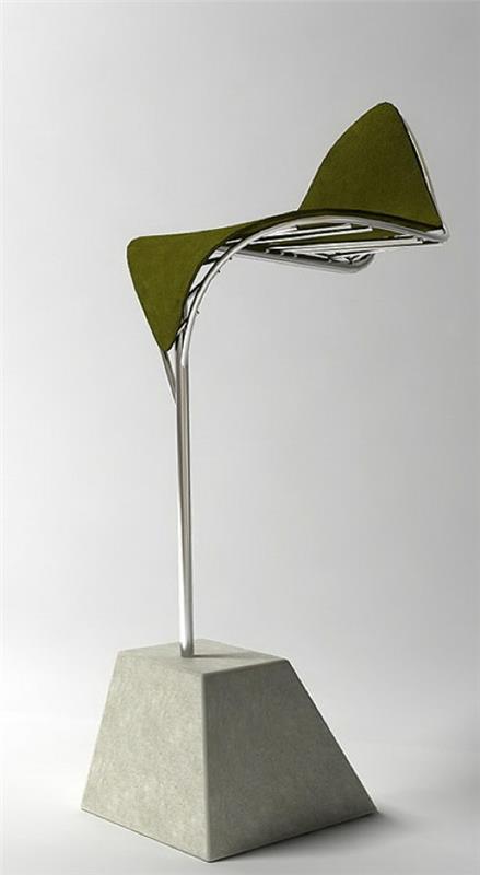 design -huonekalut velichko velikov lehtipuiset seisovat tuolit huopa metallia