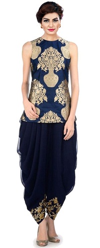 Indo Western designer Salwar passer design