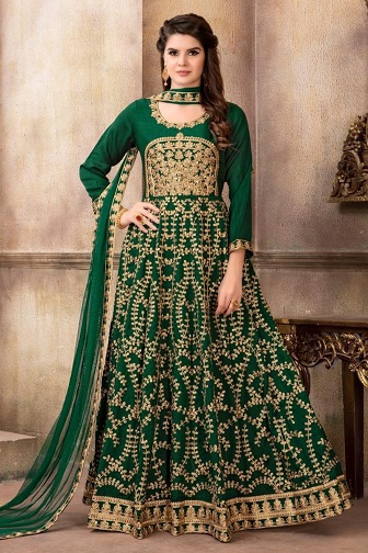 Art Silk Designer Salwar Suit