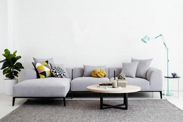 design -sohva matala valkoinen malli