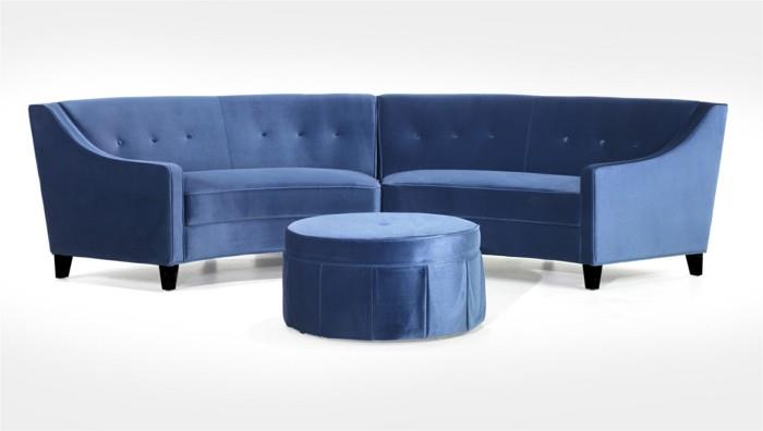 design -sohva loistava sininen
