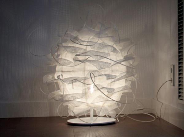 suunnittelijalamput, jotka on valmistettu polyeteenistä idea alkuperäinen luz difusion