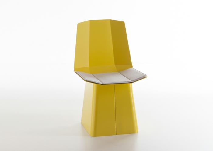 suunnittelija huonekalut origami tuoli linito suunnittelija yu ito