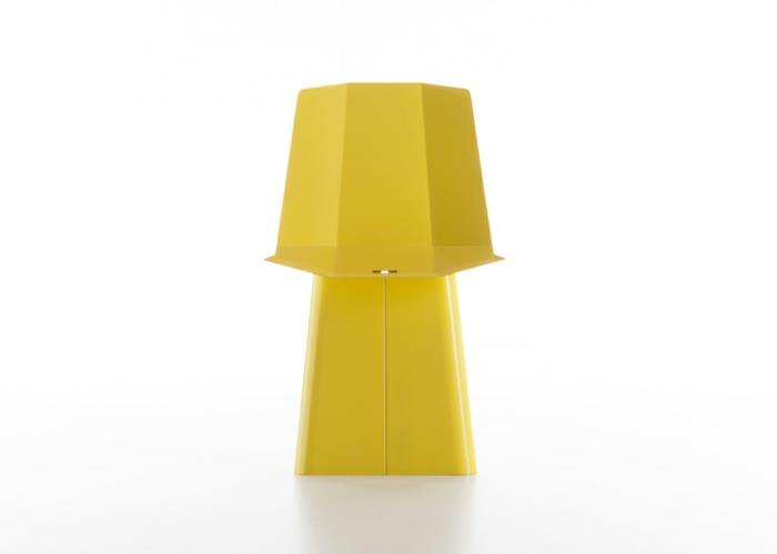 suunnittelija huonekalut origami tuoli linito yellow, tekijä yu ito