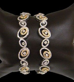 Designer Diamond Bangles