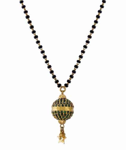 Black Diamond Mangalsutra