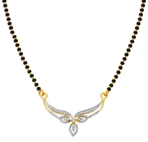 Kort Diamond Mangalsutra