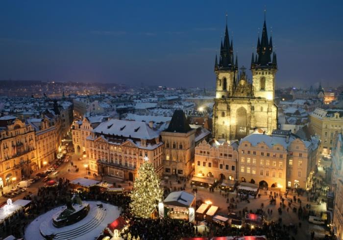 kauneimmat joulumarkkinat Prahassa