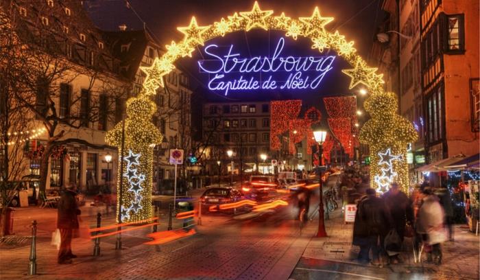 kauneimmat joulumarkkinat-strasburgin sisäänkäynti