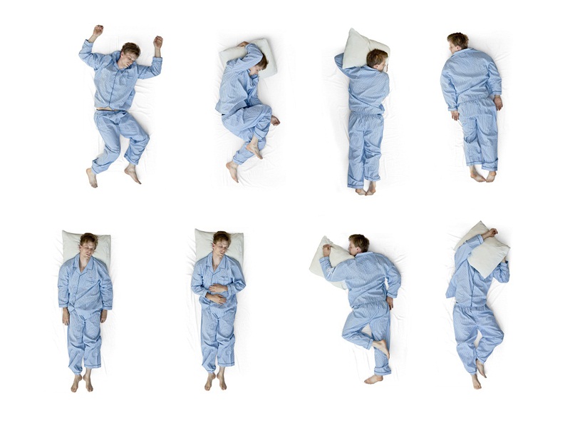 Különböző alvási helyzetek a békés alváshoz