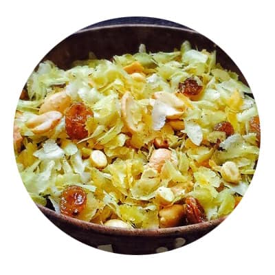 diwali snack receptek Poha Chivda