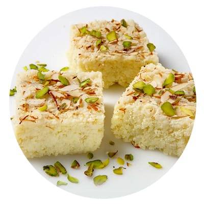 diwali édességek receptje barfi