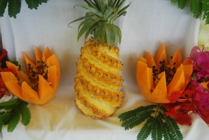 diy koristelu ananas kurpitsa veistämällä