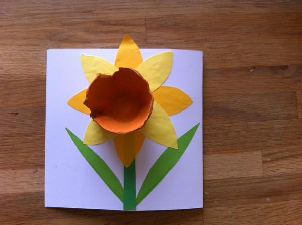 DIY -ideoita kauniita sisustusideoita kukka -munalaatikko