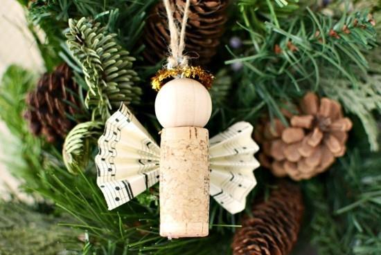 diy cork angel tinker