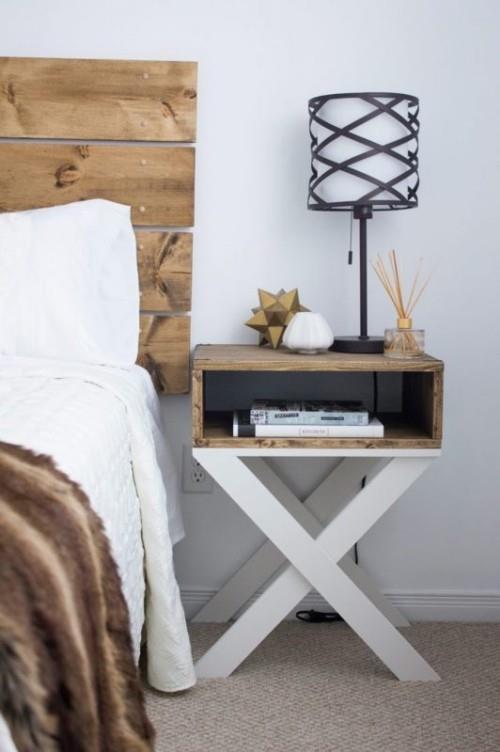 diy yöpöytä loistava laatikko