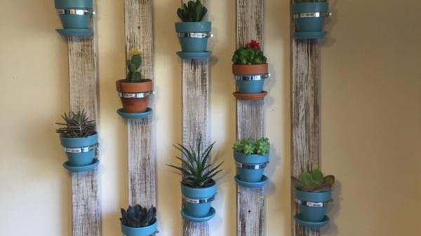 diy planter teollinen tyyli