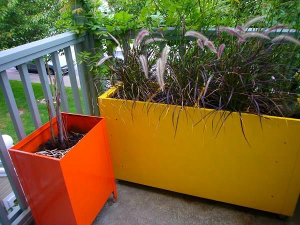 DIY -projektit värillisiä ruukkuja