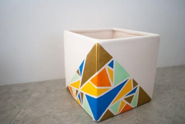 diy-projektit-kasvi-ruukut-geometriset kuviot