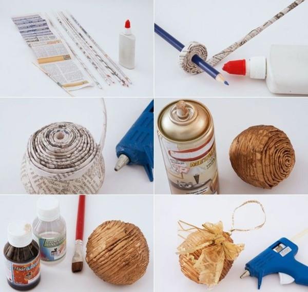 DIY -joulukoristeet tekevät ideoita joulukuusi -koristeiksi