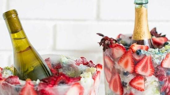 DIY viinikaapin kesäpöydän koristeluideoita