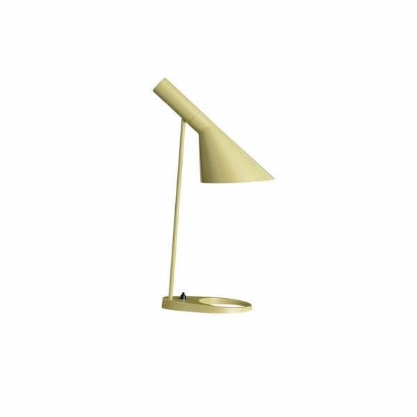 Tanskalaiset designkalusteet Arne Jacobsen aj -lamppu keltainen