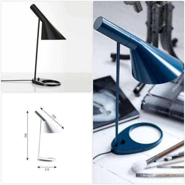 Tanskalaiset designkalusteet Arne Jacobsen aj -lamput