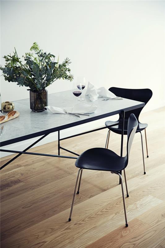 tanskalainen muotoilu skandinaaviseen tyyliin toimivat huonekalut