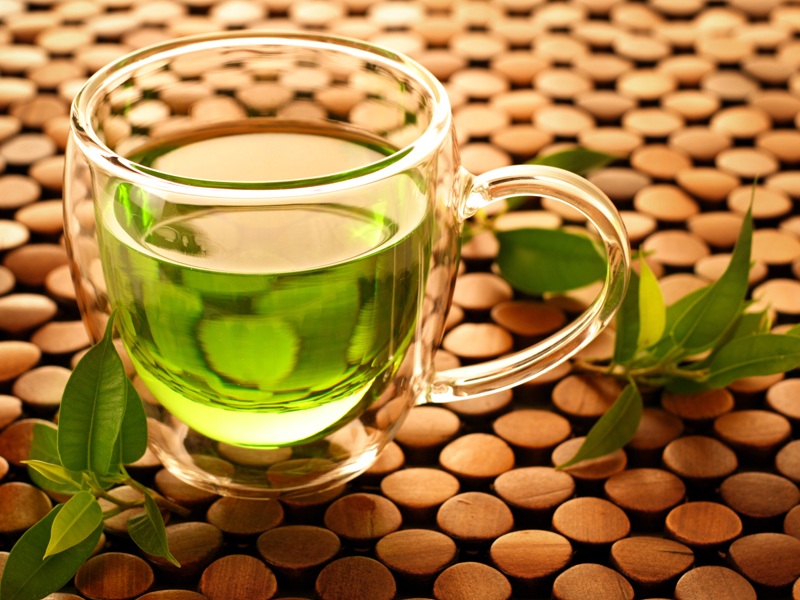 Reducerer grøn te fedt i maven