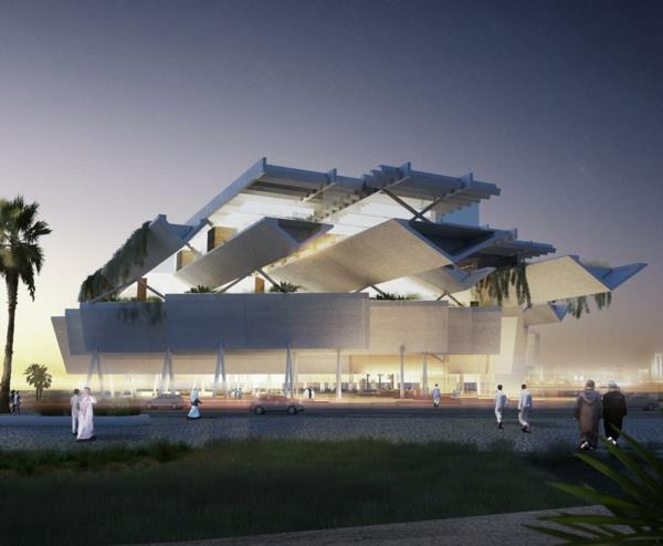doha qatar oikeustalo pääkaupunki moderni arkkitehtuuri