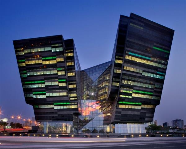 doha qatar moderni arkkitehtuuri surrealistinen