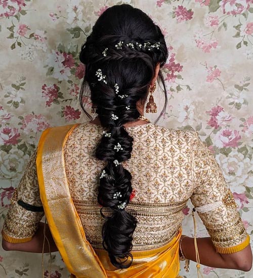 indiske bryllup frisurer til piger