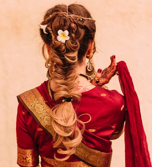 Dulhan frizura fotók