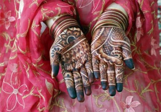 Radzsasztáni különleges Dulhan Mehandi Design