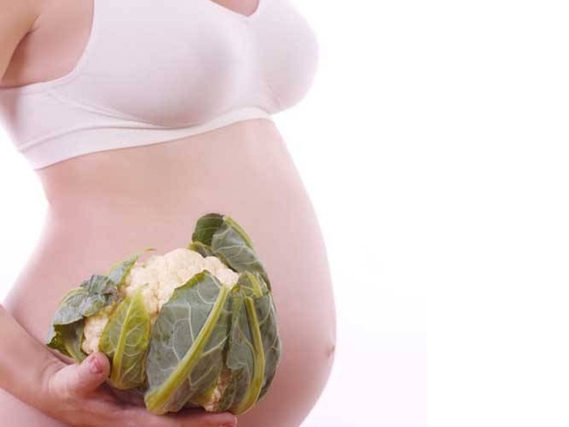 Spise blomkål under graviditeten
