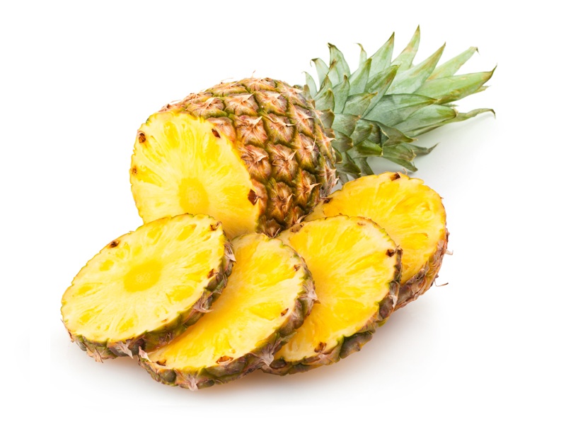 At spise ananas er nyttigt til vægttab