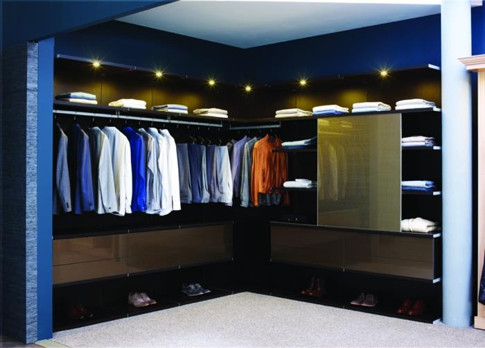 kulma vaatekaappi moderni valaistus valkoinen matto kulmakaappi vaatekaappi moderni muotoilu valkoinen matto