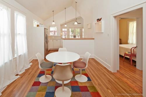 joustava keittiön muotoinen neliönmuotoinen matto
