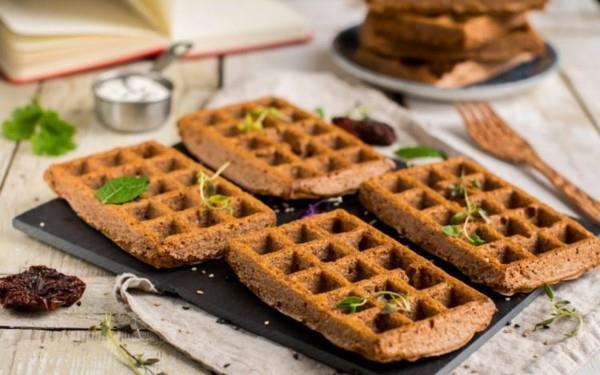 einkorn hienoja vohveleita - idea