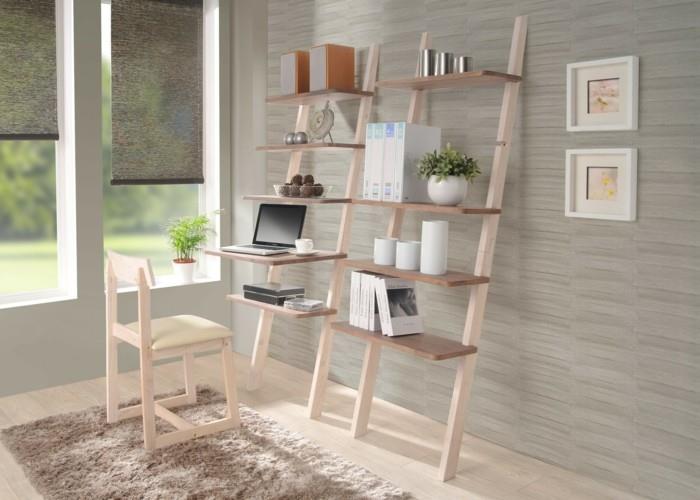Kierrätysideoita sisustusesimerkkejä sisustusideoita diy -ideoita puiset tikkaat 2