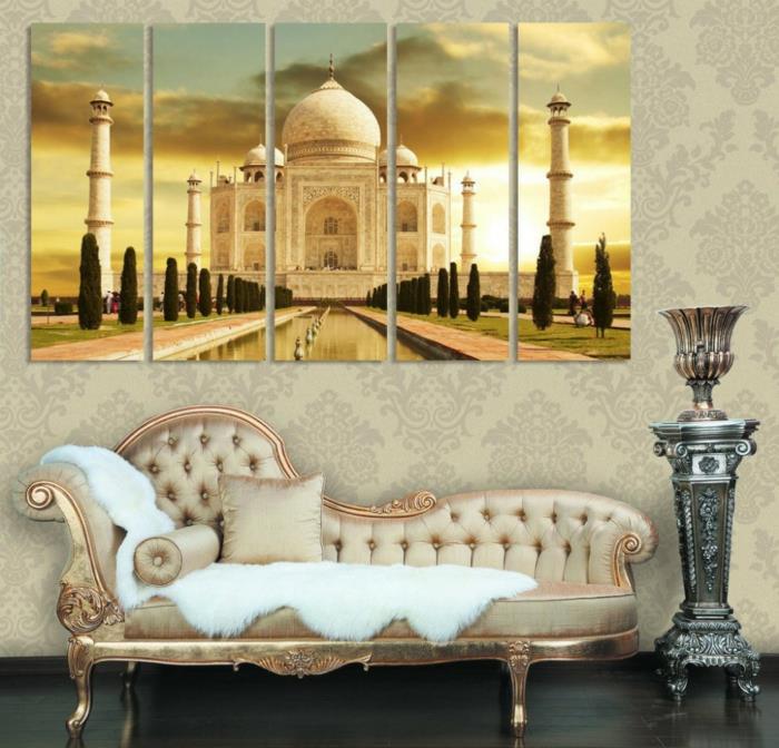 sisustusesimerkkejä sisustussuunnittelu elävä tyylikkyys aasia huoneisto sisustusesimerkit aasialainen intia henki värikäs dekadentti